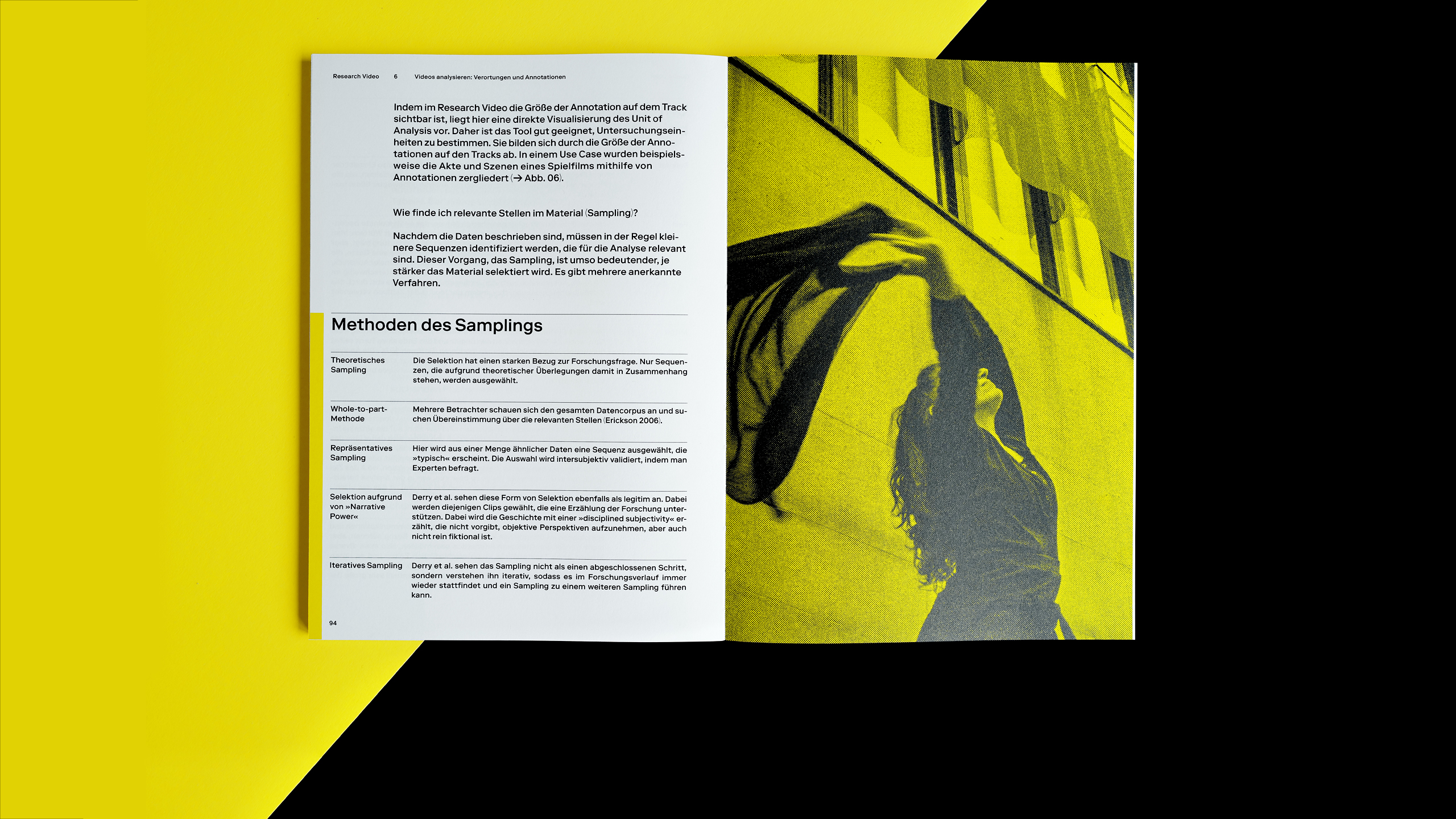 Das Handbuch Research Video, ZHdK, Birkhäuser Verlag